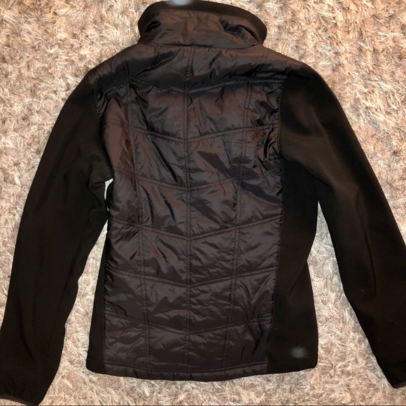 Black Zip Up Windbreaker - Picture 2 of 3